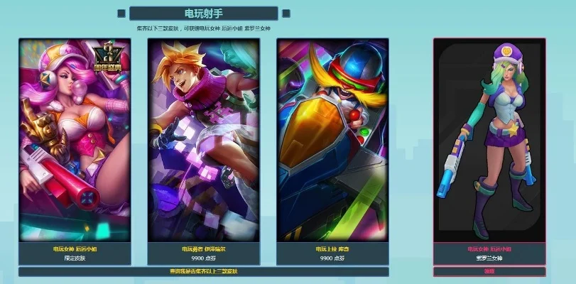 LOL电玩系列皮肤盘点与推荐