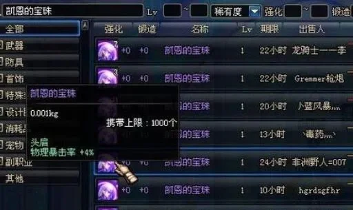 DNF光属强宝珠全面解析及首饰属强宝珠指南