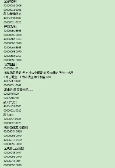 GBA金手指代码大全与NDS宝可梦精灵代码大全