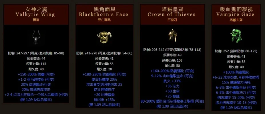 暗黑2三孔头盔符文之语详解及镶嵌推荐