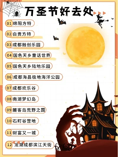 成都万圣节活动攻略大全