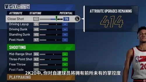 NBA 2K22生涯模式：自创球员个性化打造全攻略