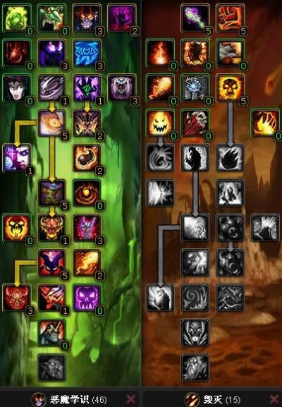 80级术士PVP天赋选择：毁灭、痛苦、恶魔优劣解析