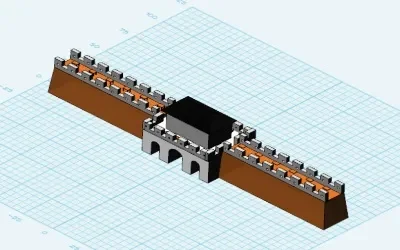 快速掌握城墙连接技巧：复制粘贴构建连续城墙