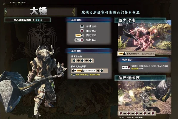 怪物猎人PC大锤操作技巧全解析