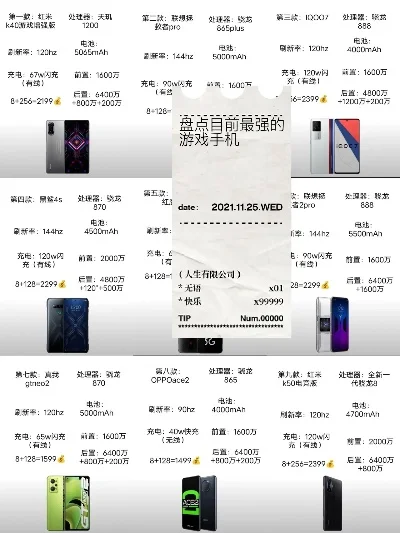 世界十大游戏手机排行榜-全球十大游戏手机排行