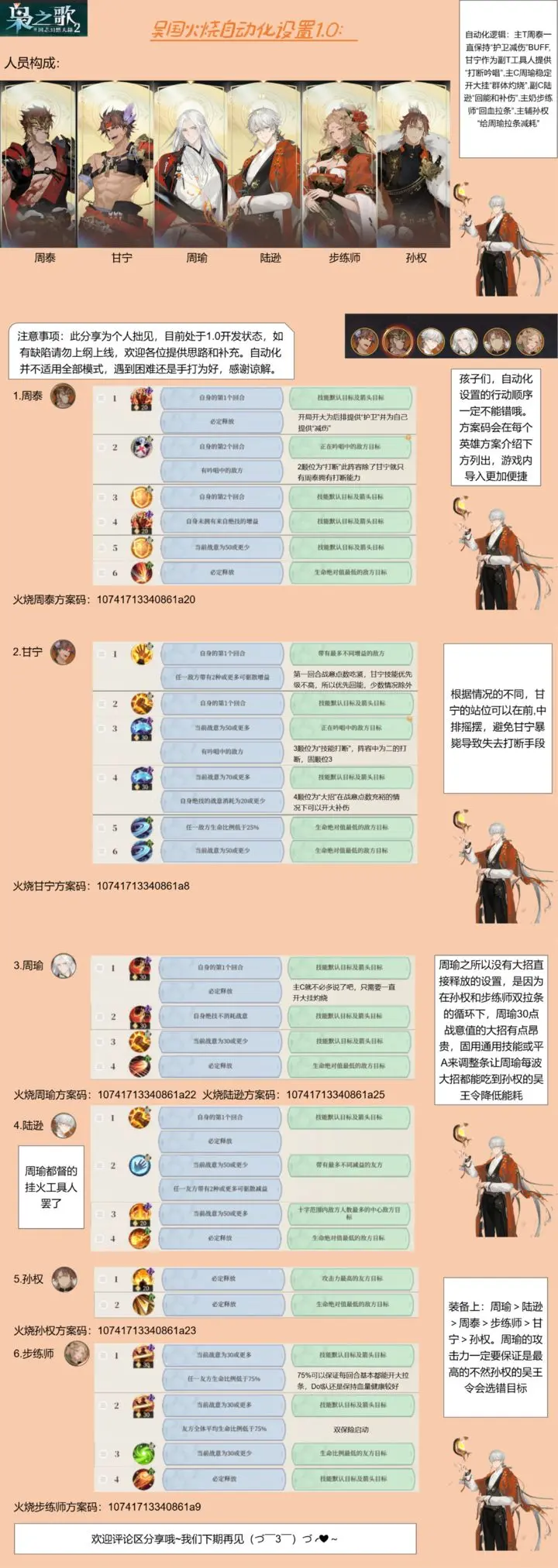 三国志幻想大陆2:火烧队玩法详解与自动设置分享