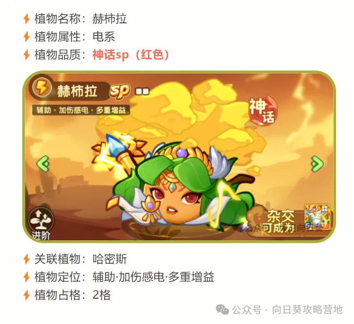 保卫向日葵新电SP植物深度解析与抽卡建议